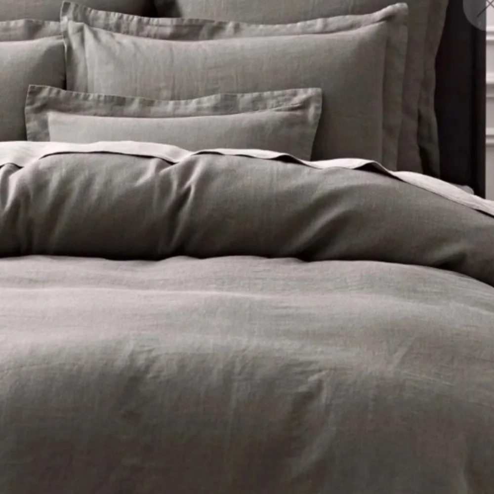 Restoration Hardware Belgian Linen King Duvet Cover*